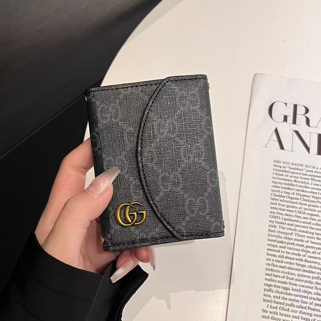 Luxury Inspired Monogram Compact Wallet Collection