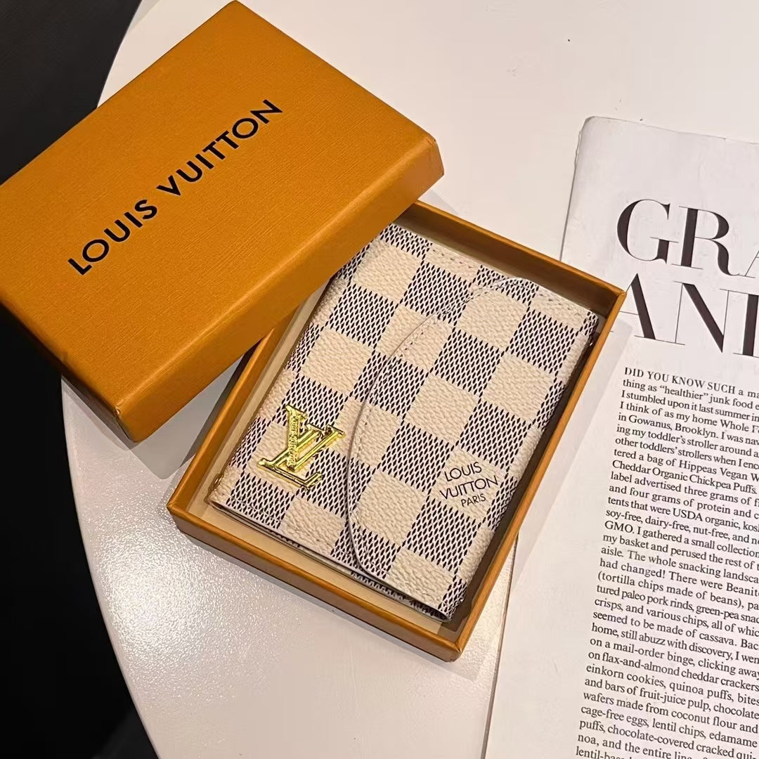 Luxury Inspired Monogram Compact Wallet Collection