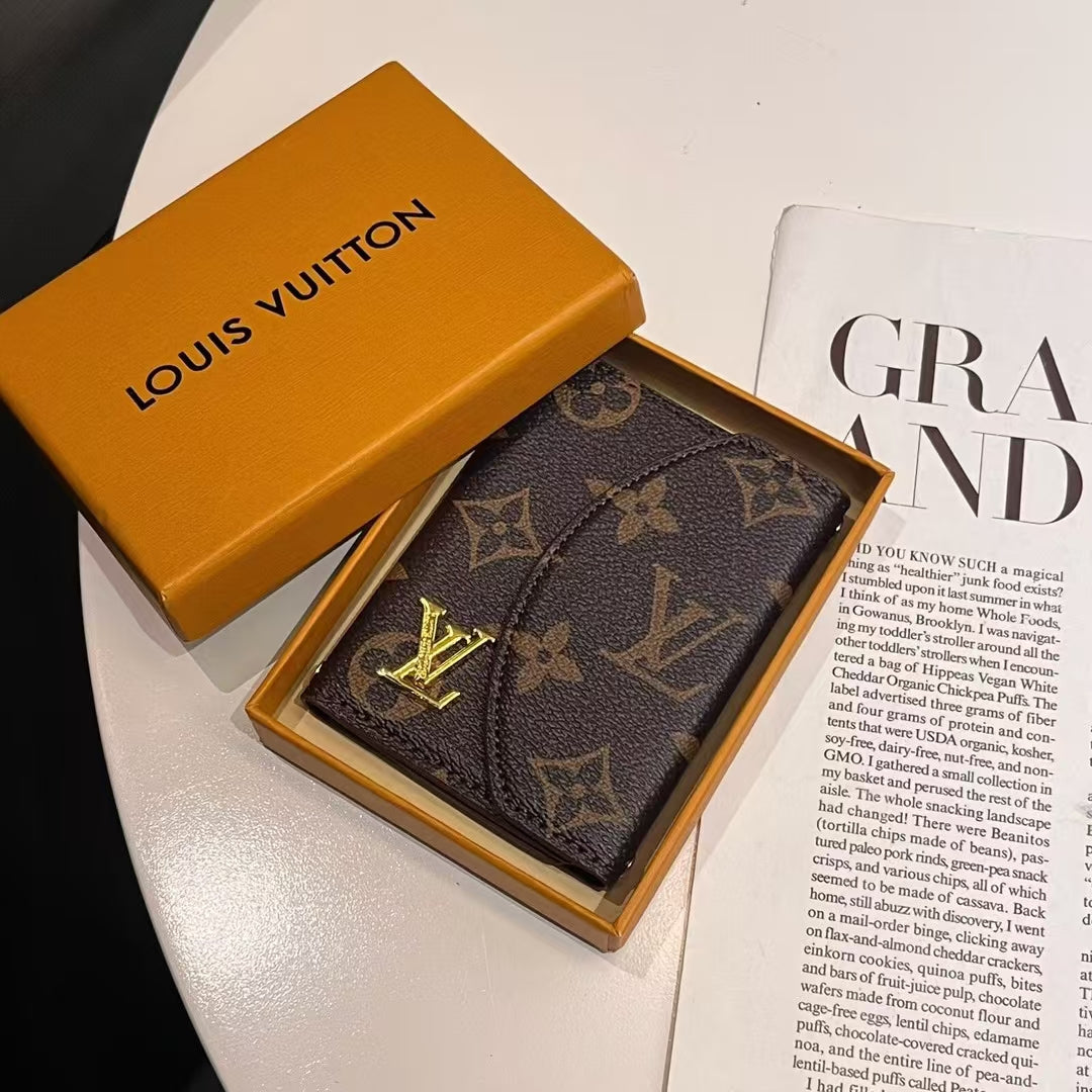 Luxury Inspired Monogram Compact Wallet Collection