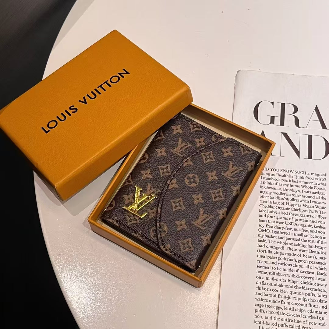 Luxury Inspired Monogram Compact Wallet Collection