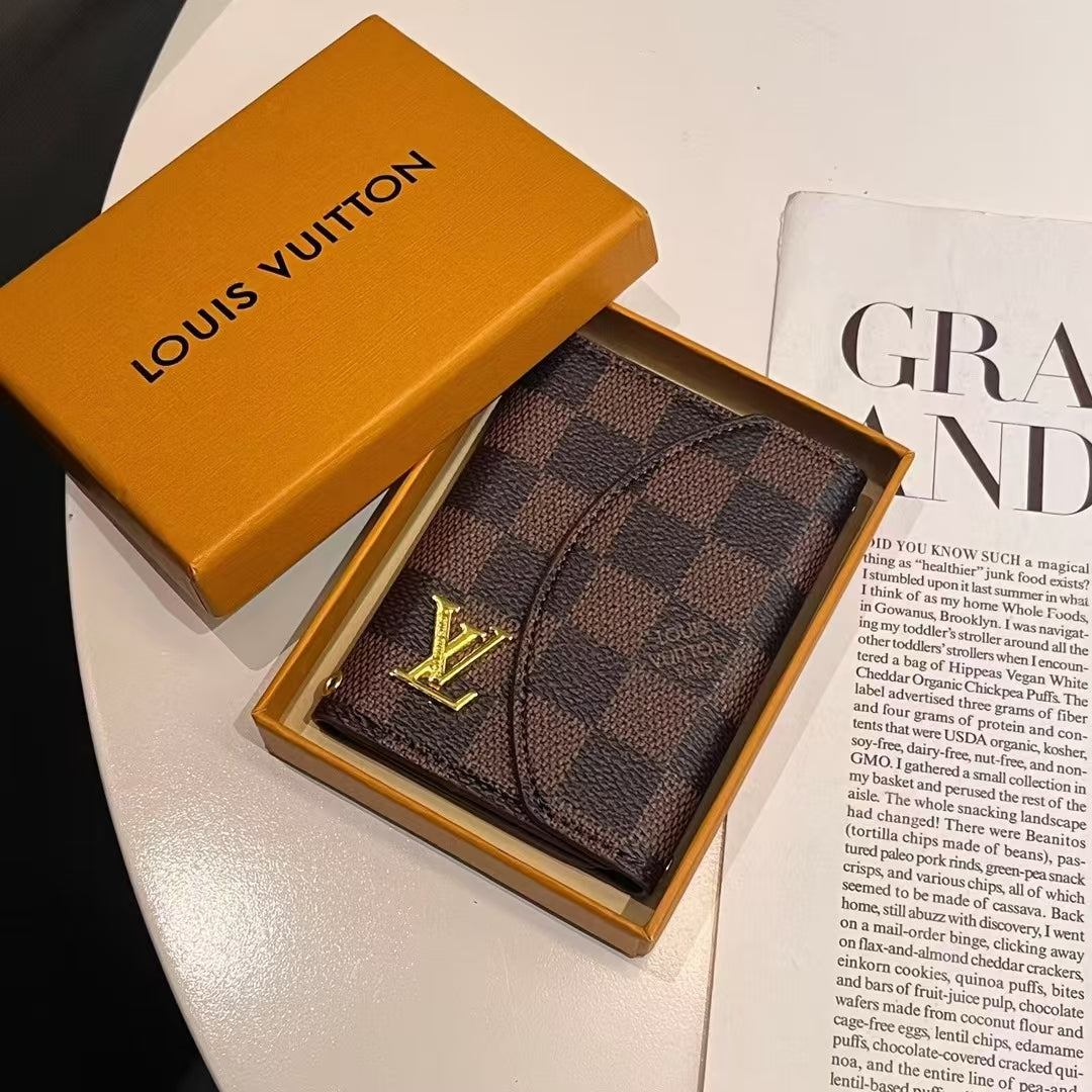 Luxury Inspired Monogram Compact Wallet Collection