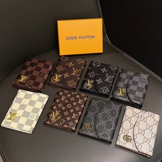 Luxury Inspired Monogram Compact Wallet Collection