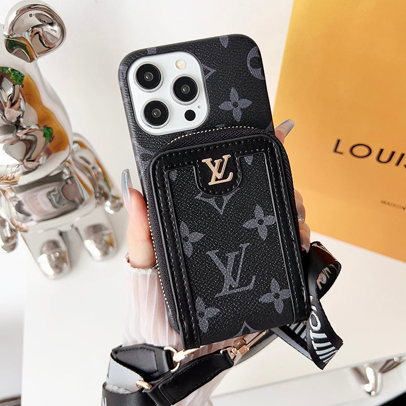 Lou Card Holder Chain iPhone Case  022