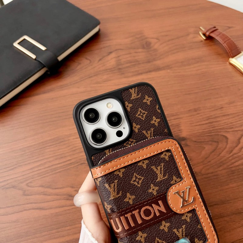 Lou Card Holder Chain iPhone Case  101