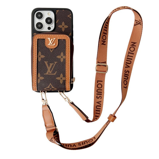Lou Card Holder Chain iPhone Case 005