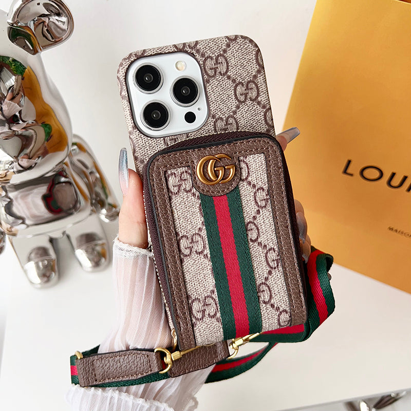 Lou Card Holder Chain iPhone Case  022