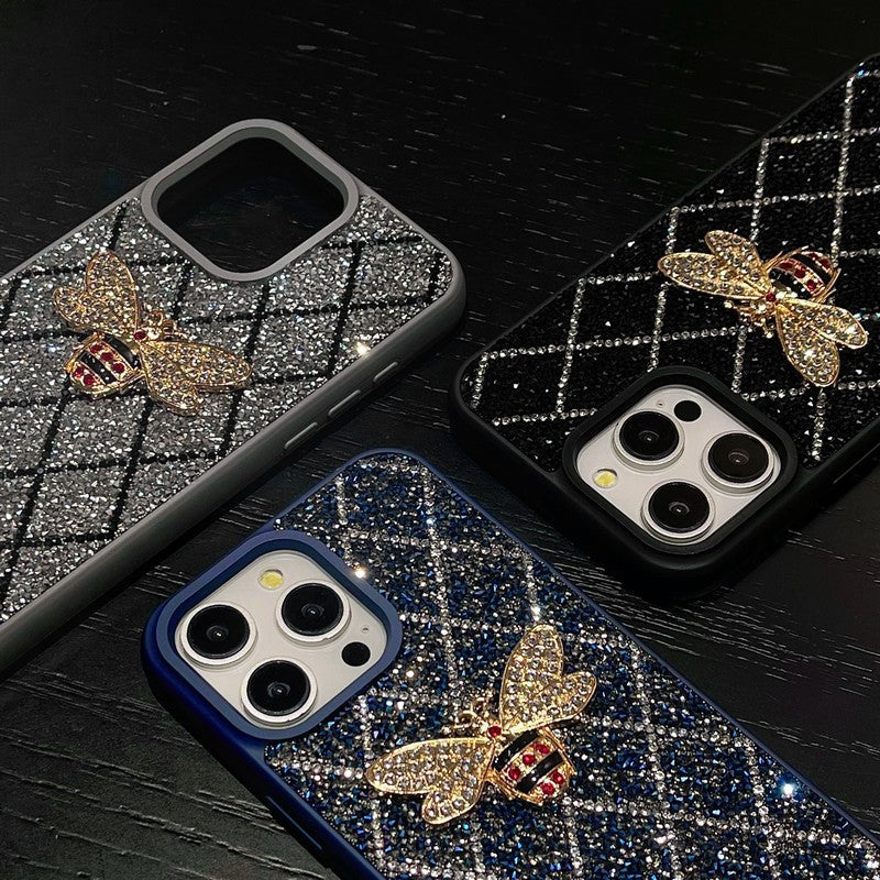 Bee Diamond iPhone Case 023