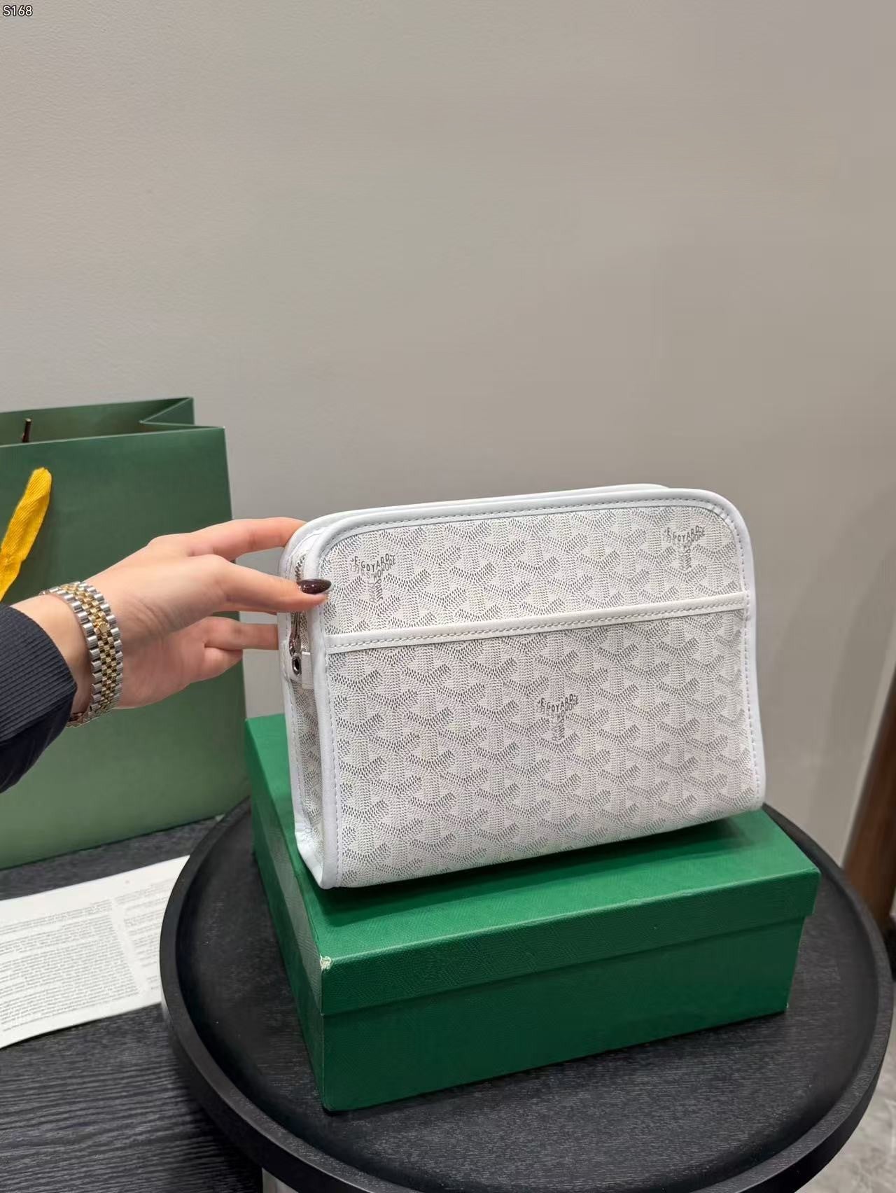 Essential clutch bag for men