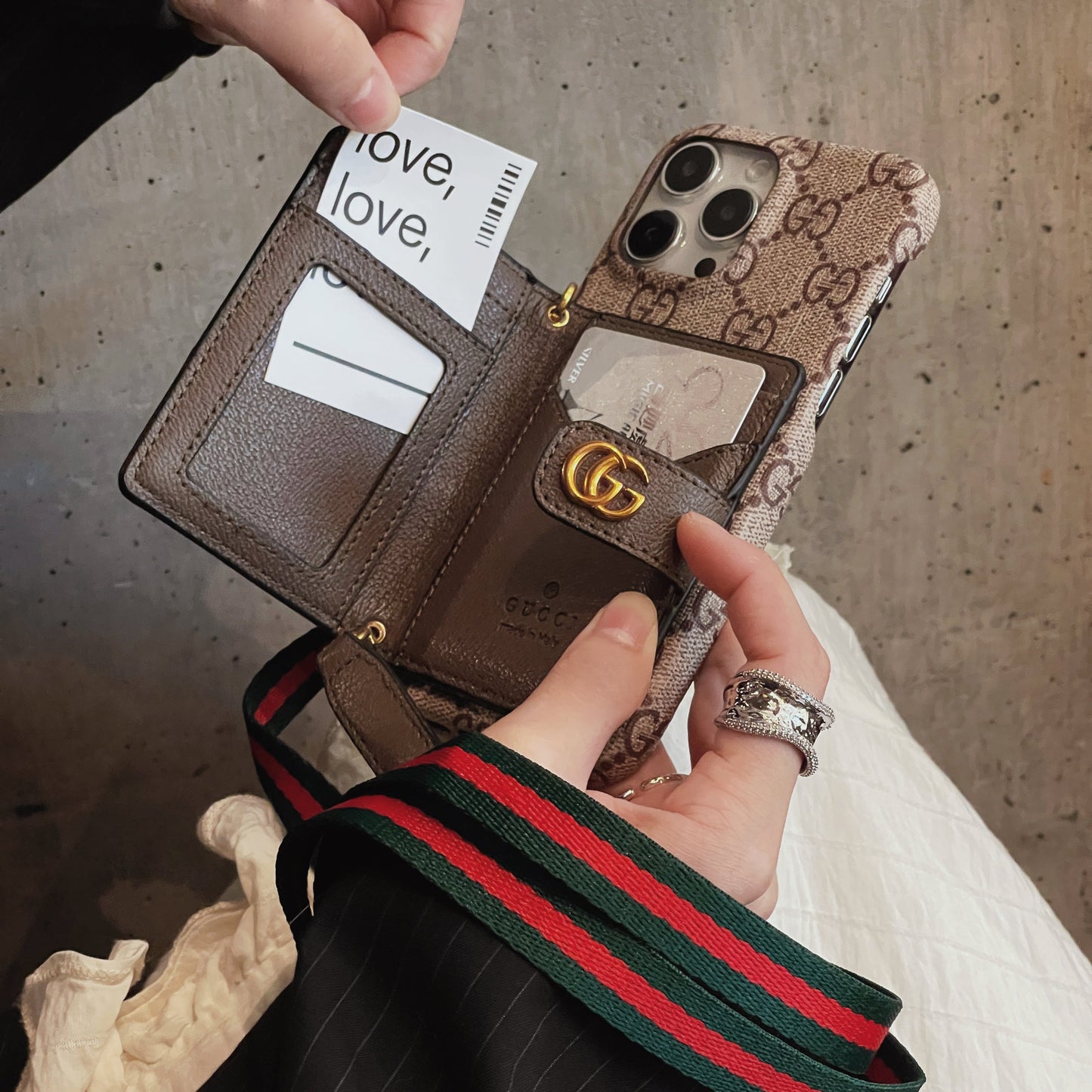 Card Bag iPhone Case 0108