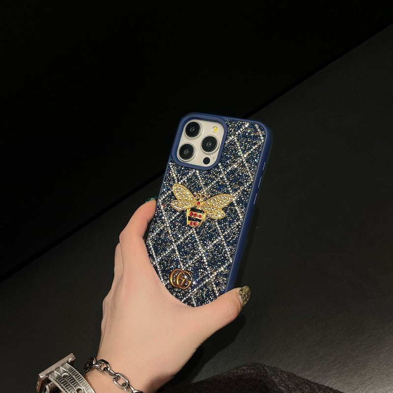 Bee Diamond iPhone Case 023