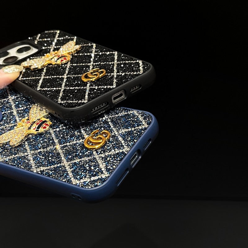 Bee Diamond iPhone Case 023
