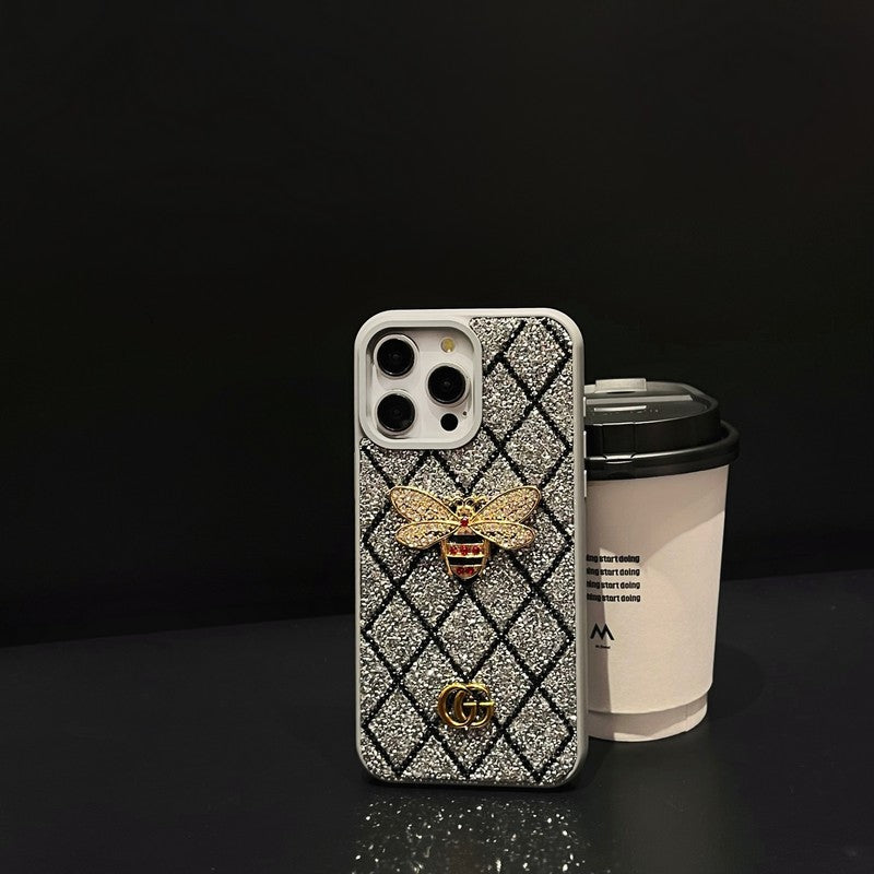 Bee Diamond iPhone Case 023