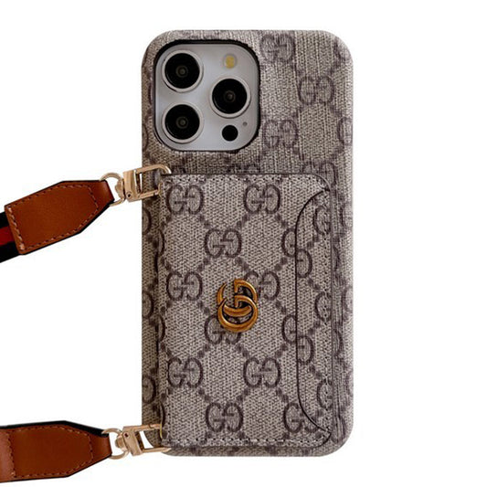Card Bag Crossbody Classic iPhone Case 026