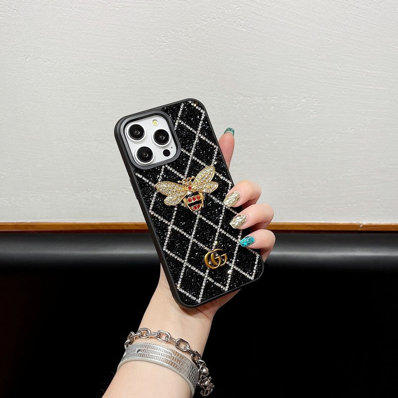 Bee Diamond iPhone Case 023