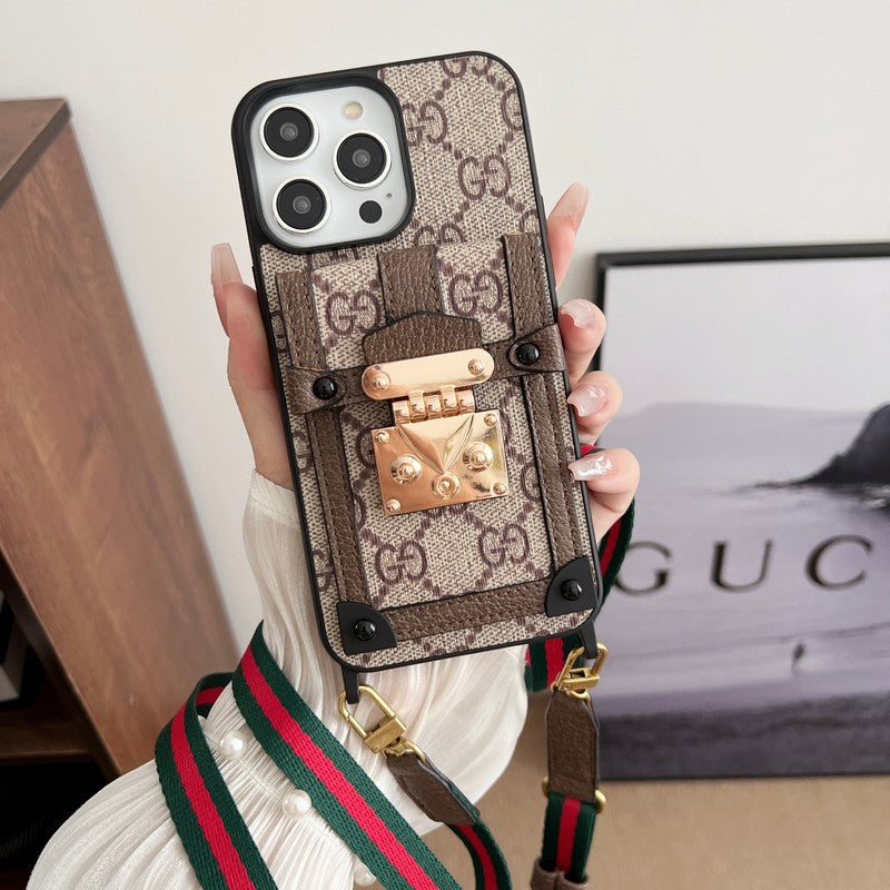 Card Bag Chain Classic iPhone Case 022