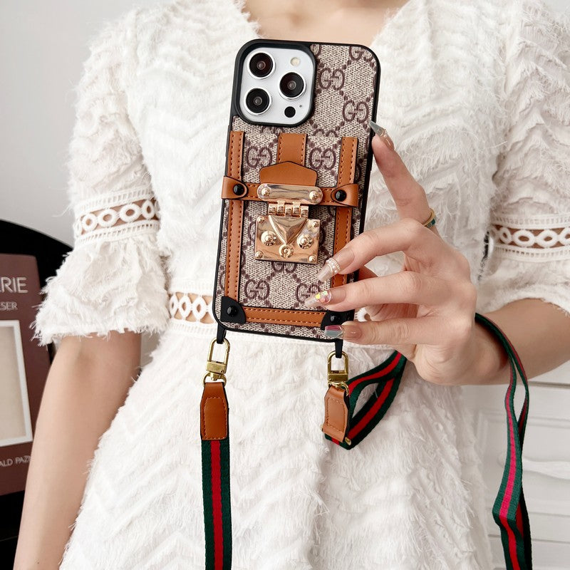 Card Bag Chain Classic iPhone Case 022