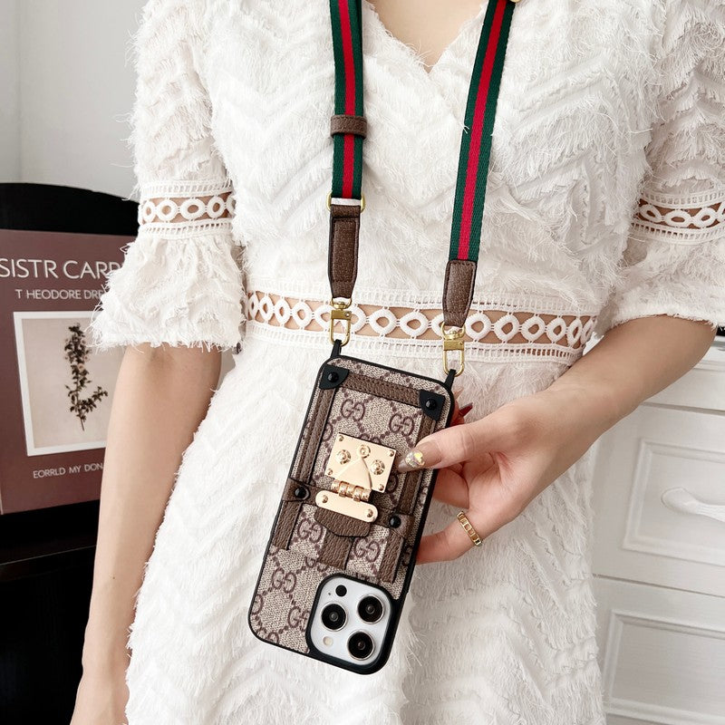 Card Bag Chain Classic iPhone Case 022