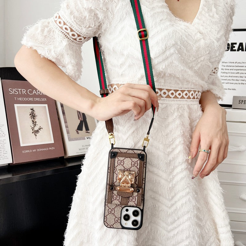 Card Bag Chain Classic iPhone Case 022