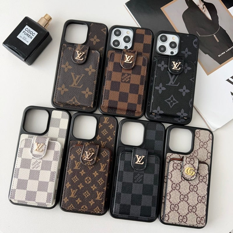Card Bag Crossbody Chain iPhone Case 029