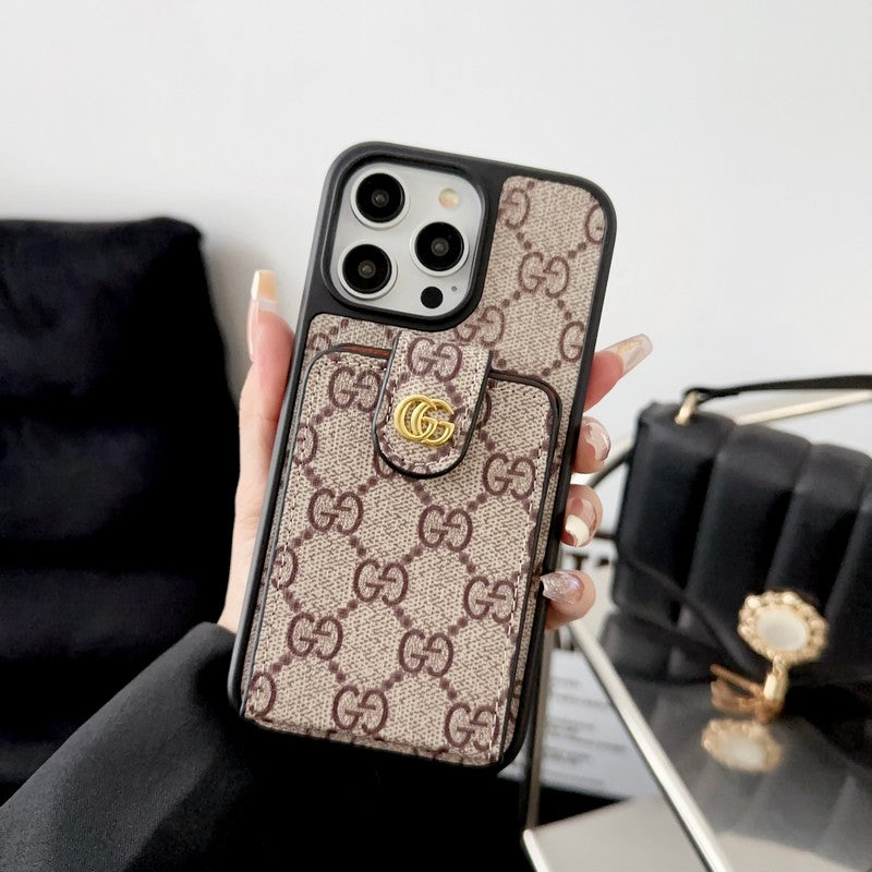 Card Bag Crossbody Chain iPhone Case 029