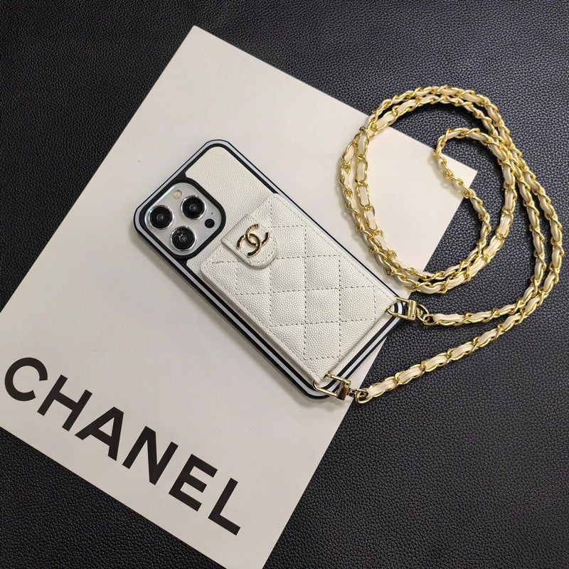 Crossbody Leather iPhone Case 001