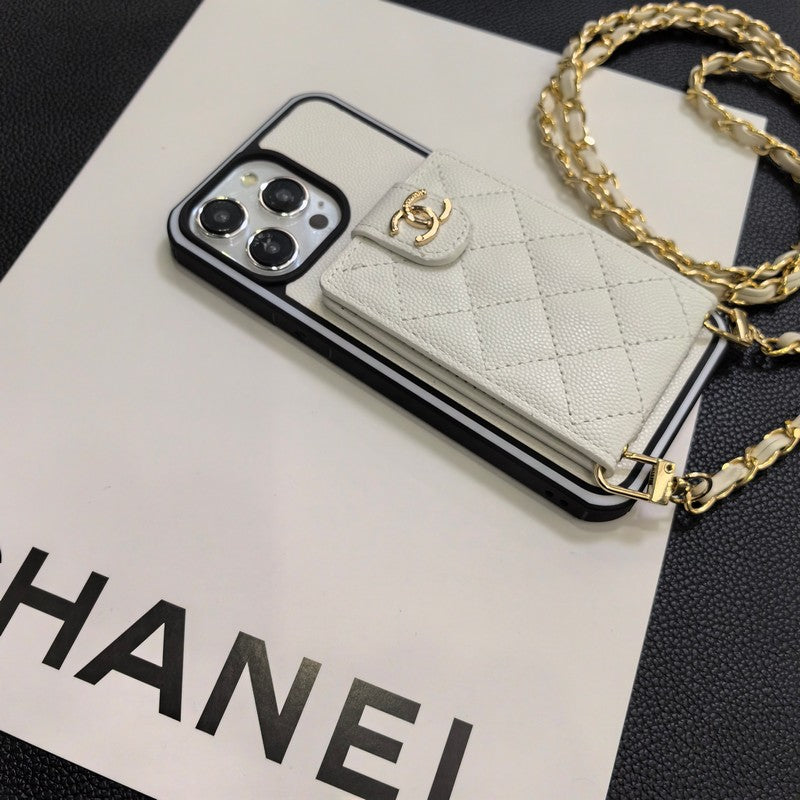 Crossbody Leather iPhone Case 001
