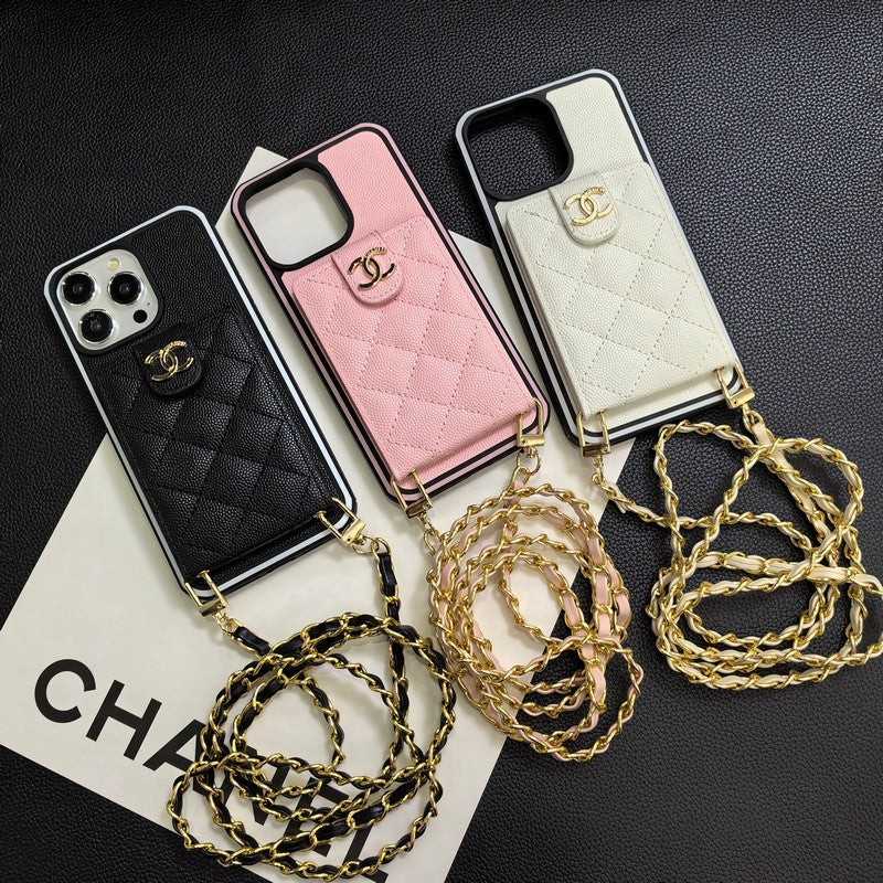 Crossbody Leather iPhone Case 001