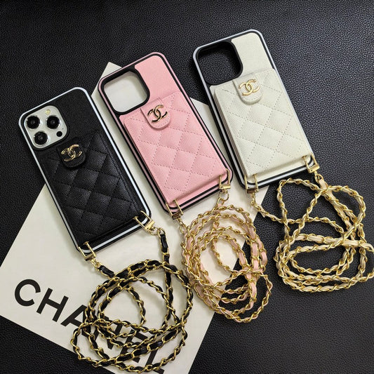 Crossbody Leather iPhone Case 001