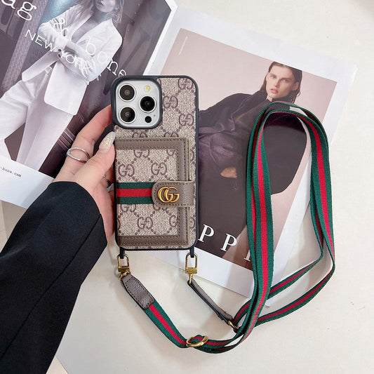 Card Bag Crossbody iPhone Case 0013