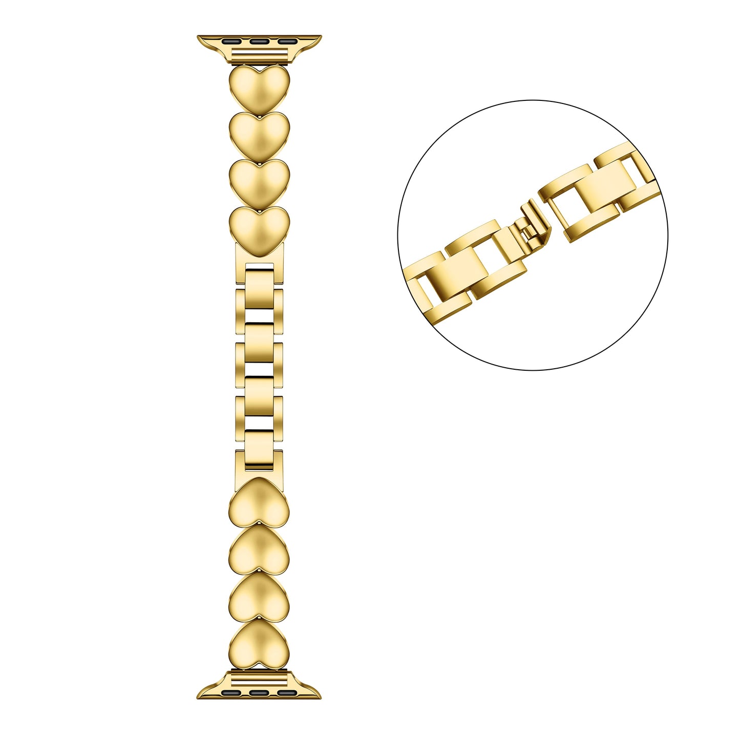 Aphrodite Heart Stainless Steel Band for Apple Watch