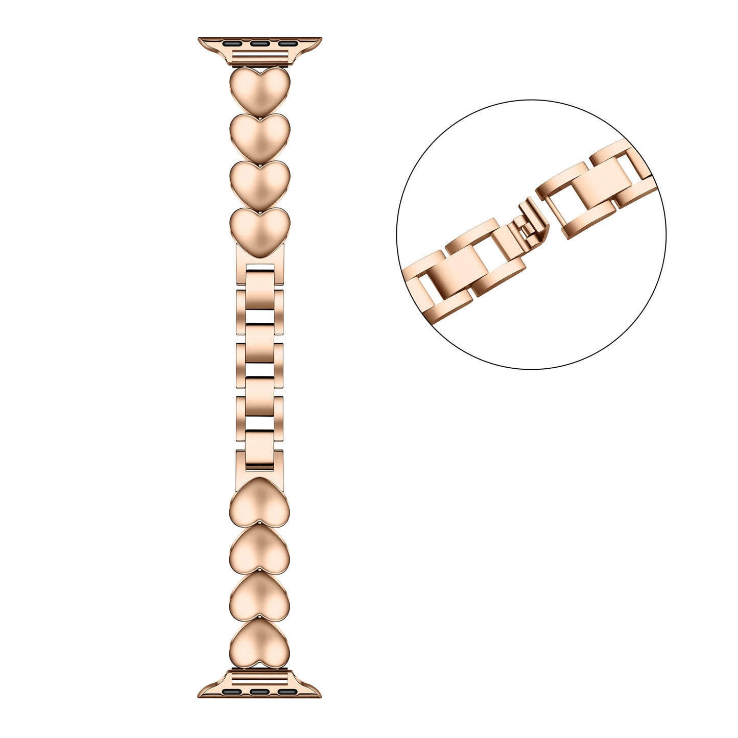 Aphrodite Heart Stainless Steel Band for Apple Watch