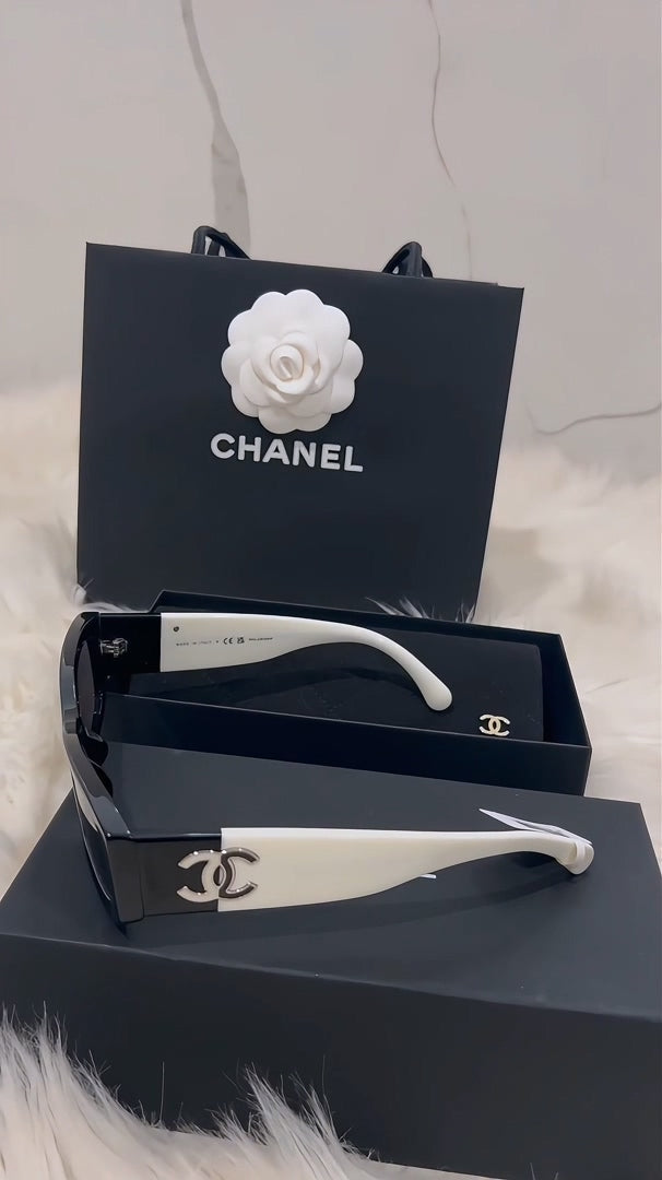 Rectangle Acetate Sunglasses