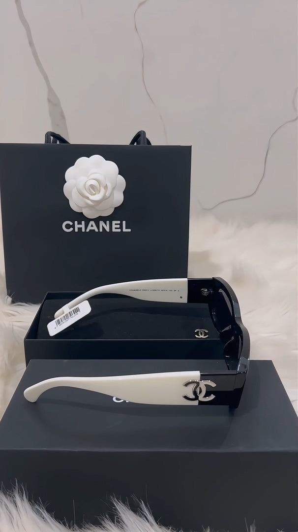Rectangle Acetate Sunglasses
