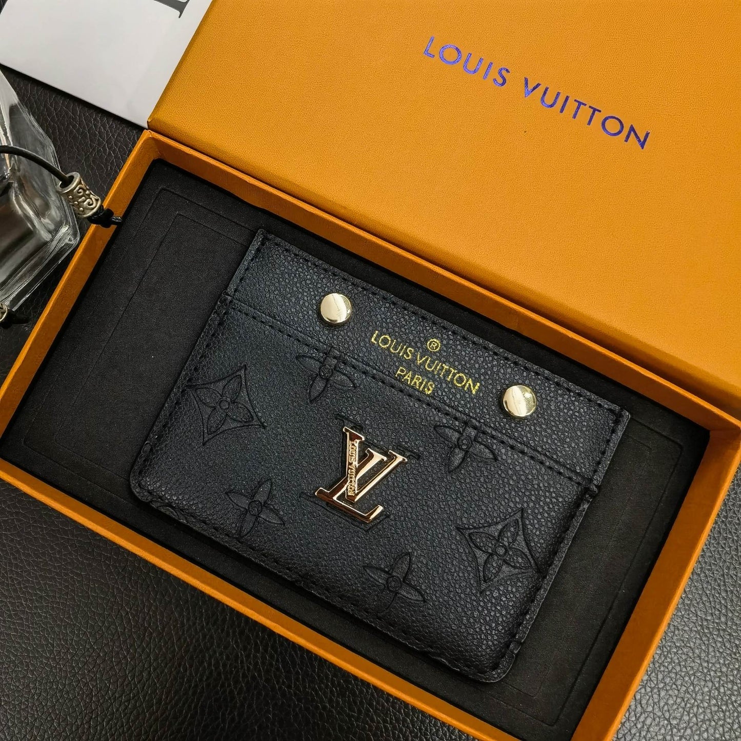 Signature Slim Card Holder Wallet