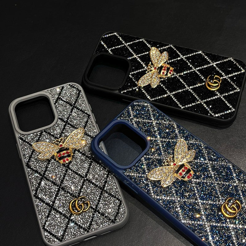 Bee Diamond iPhone Case 023