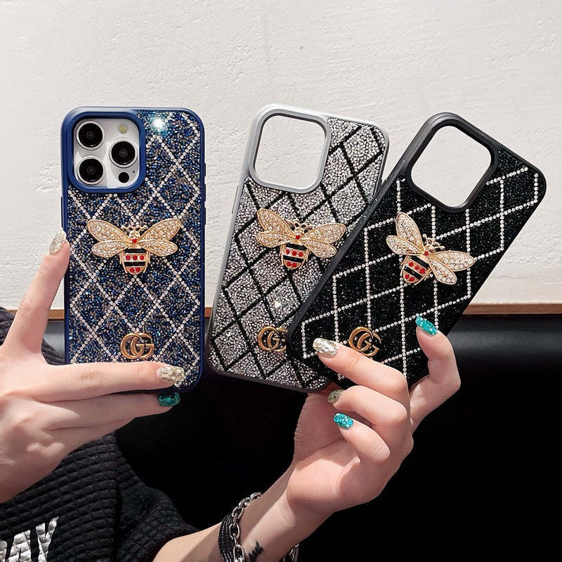 Bee Diamond iPhone Case 023