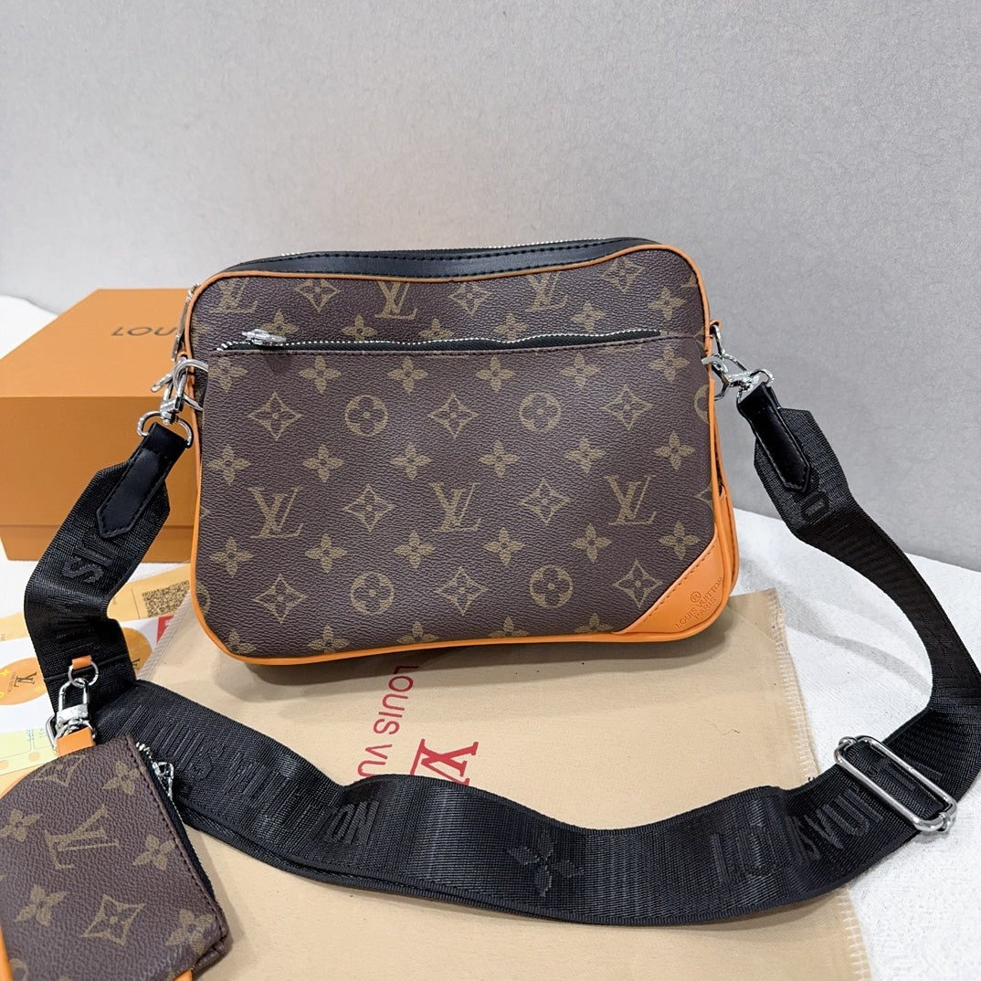 Classic Monogram Trio Messenger Bag - A Fashion Must-Have