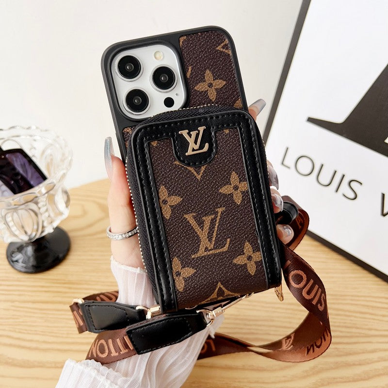 Lou Card Holder Chain iPhone Case 005