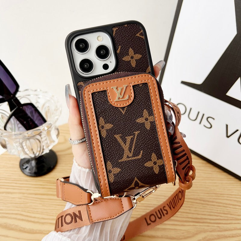 Lou Card Holder Chain iPhone Case 005