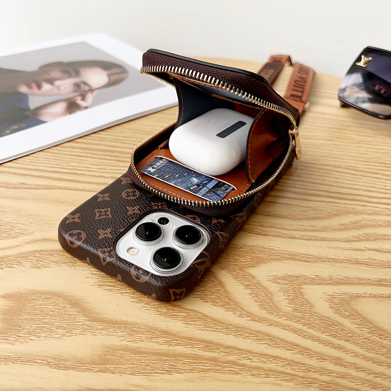 Lou Card Holder Chain iPhone Case  022