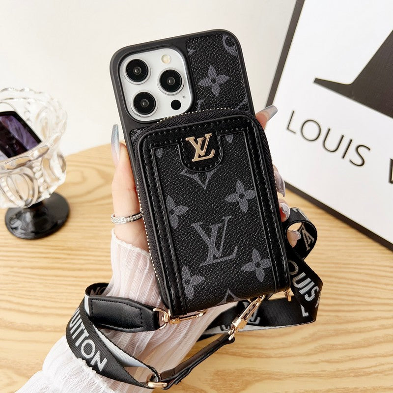 Lou Card Holder Chain iPhone Case 005
