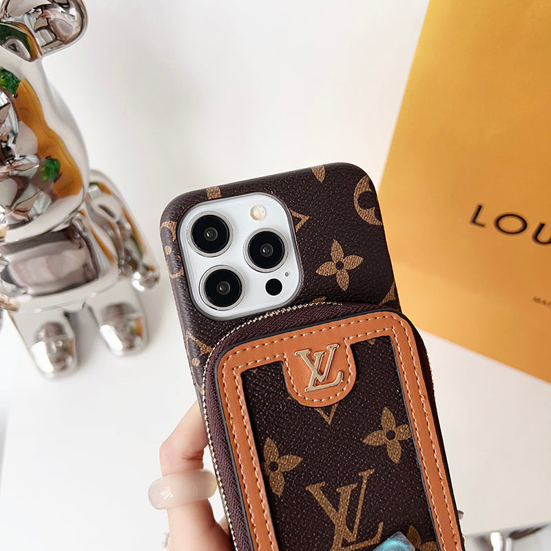 Lou Card Holder Chain iPhone Case  022