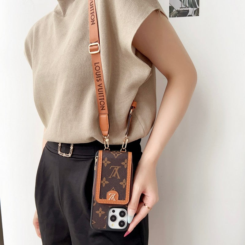 Lou Card Holder Chain iPhone Case 005