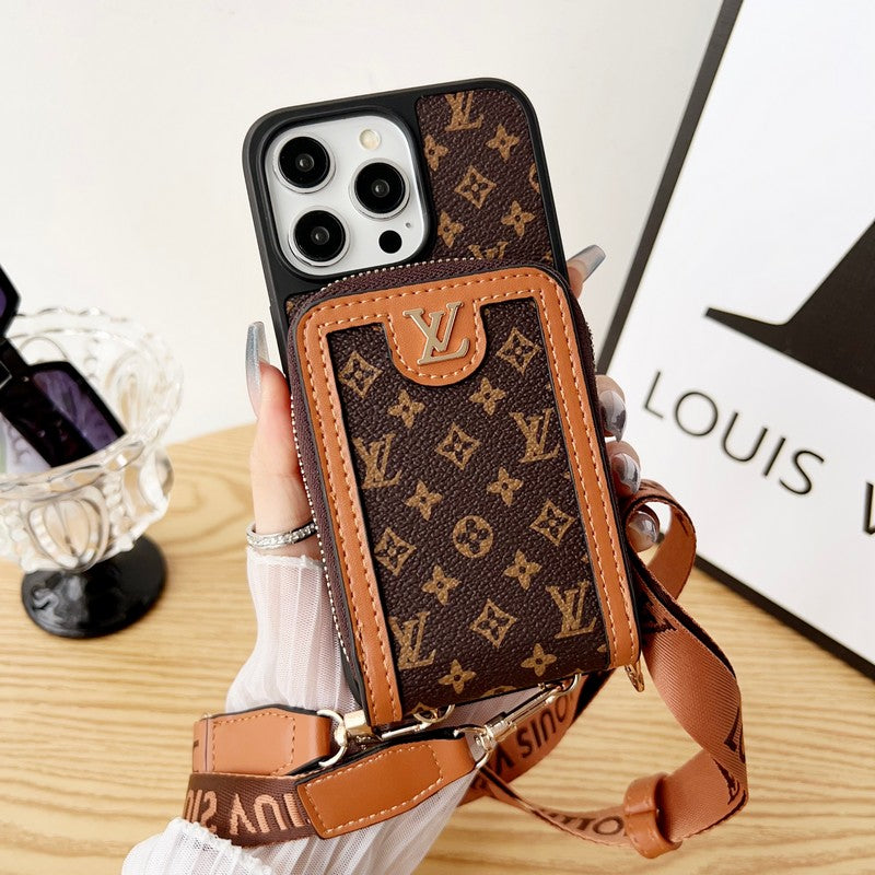 Lou Card Holder Chain iPhone Case 005