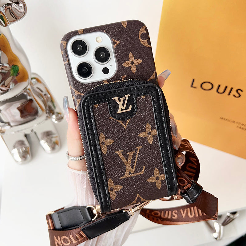 Lou Card Holder Chain iPhone Case  022