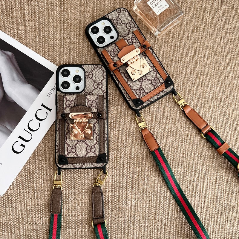 Card Bag Chain Classic iPhone Case 022