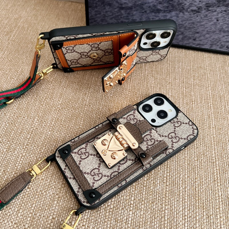 Card Bag Chain Classic iPhone Case 022