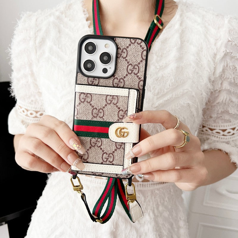 Card Bag Chain Classic iPhone Case 031