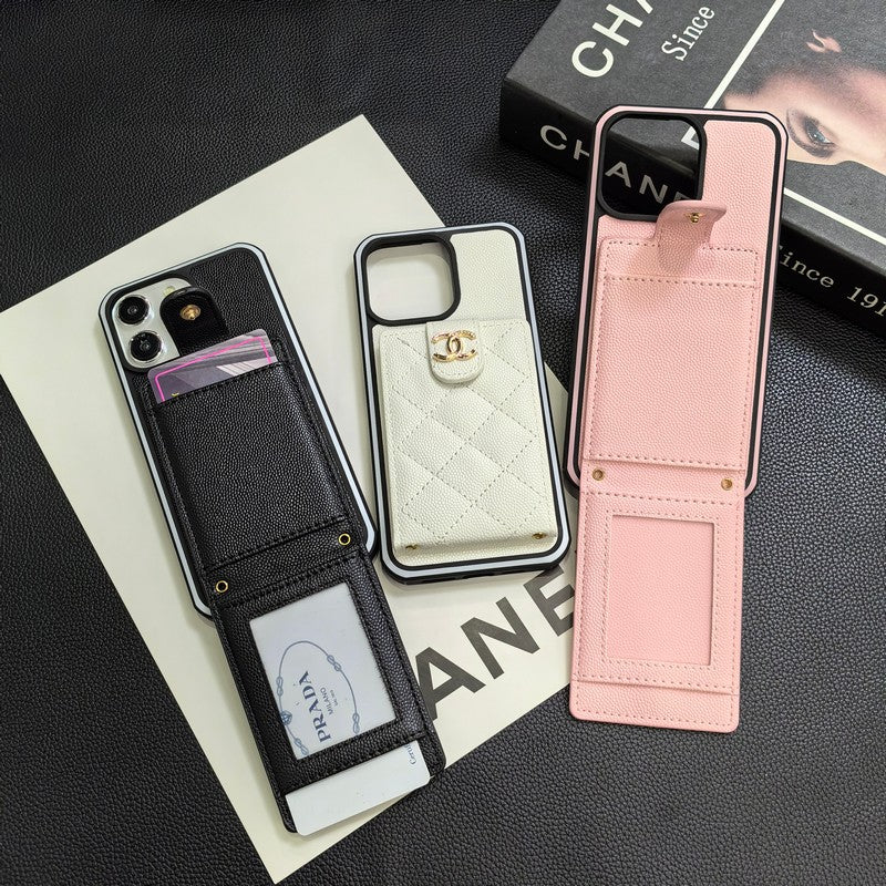Crossbody Leather iPhone Case 001