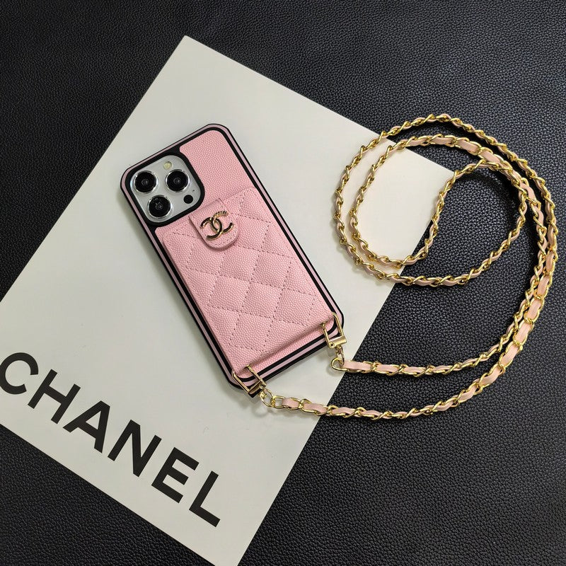 Crossbody Leather iPhone Case 001